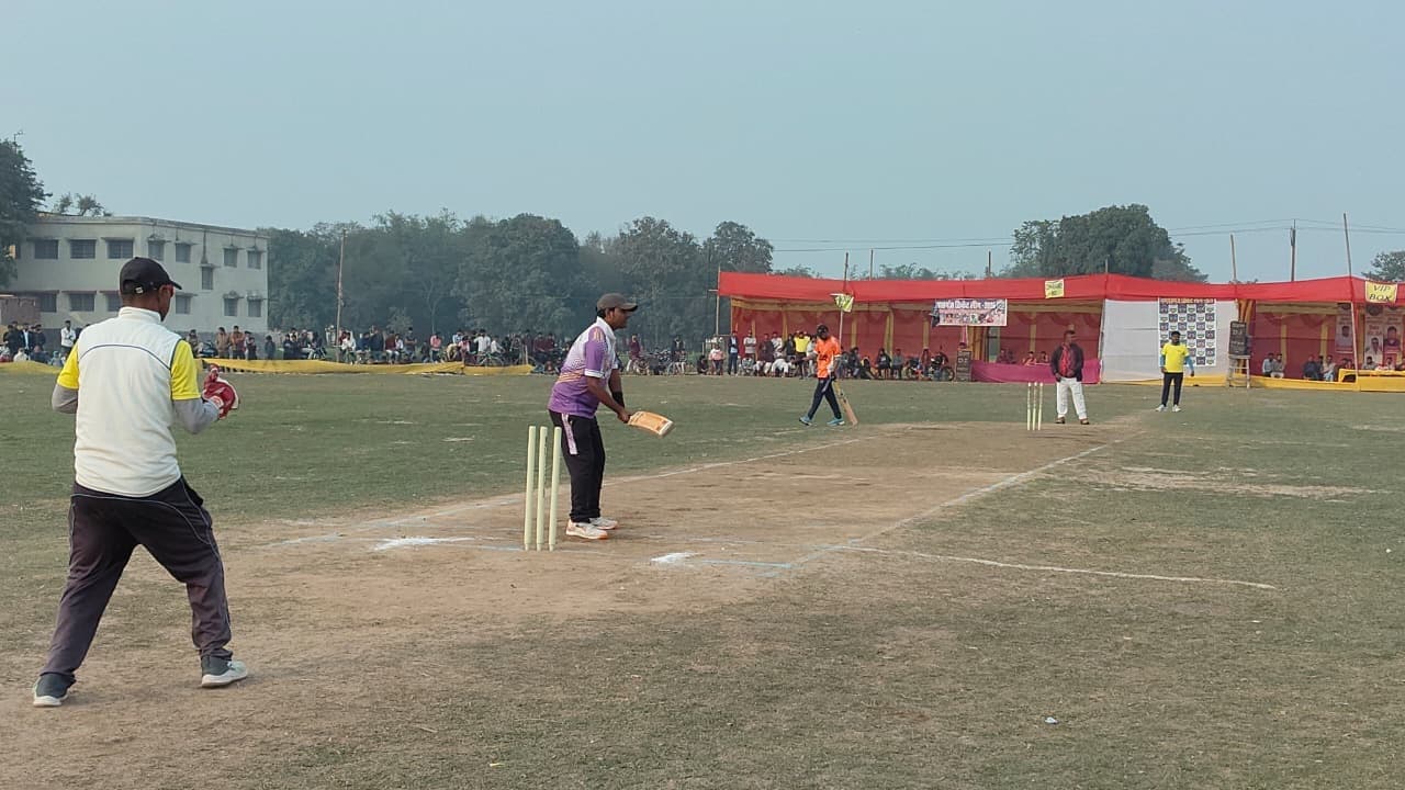 अंतिम लीग मैच में किसनपुर रहा विजयी