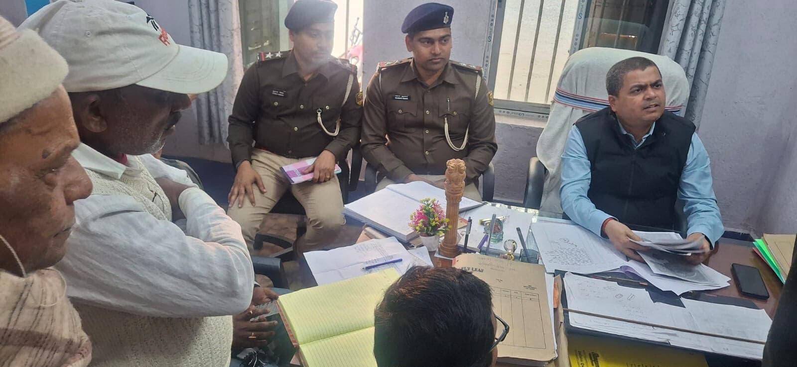 भूमि विवाद से जुड़े पांच मामलों का हुआ निष्पादन