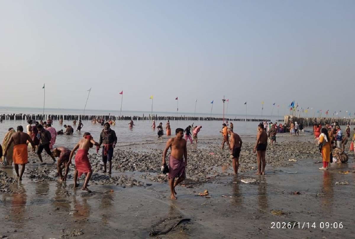 समुद्र का बढ़ता जलस्तर बना कपिल मुनि मंदिर के लिए खतरा, महज एक किलोमीटर रहा अब फासला