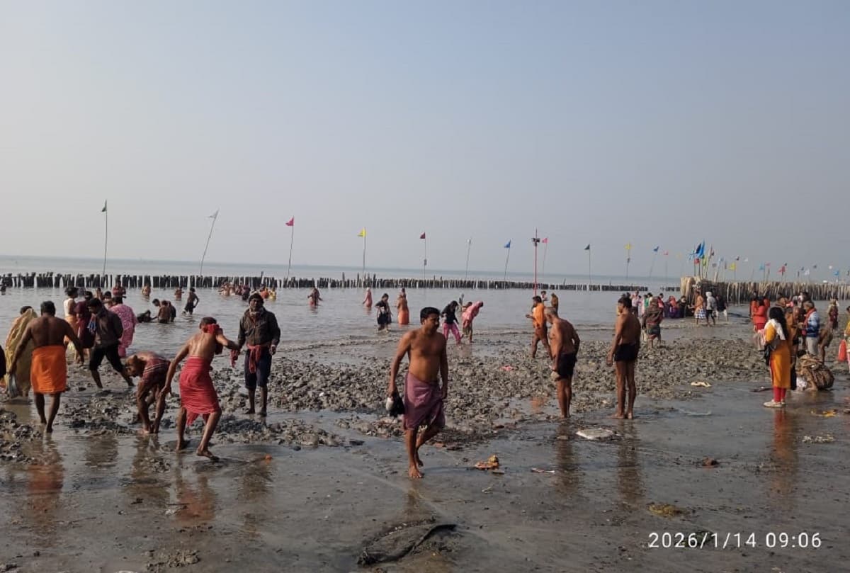 समुद्र का बढ़ता जलस्तर बना कपिल मुनि मंदिर के लिए खतरा, महज एक किलोमीटर रहा अब फासला