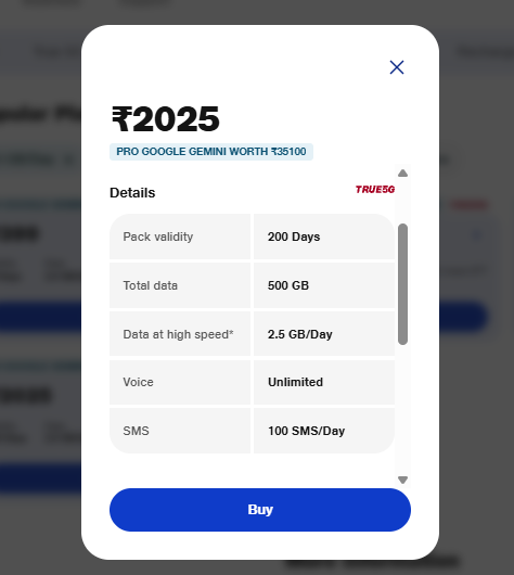 जियो का 200 दिनों वाला प्लान