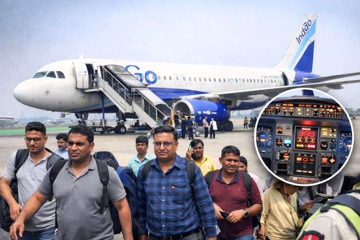उड़ान भरते ही संकट! दिल्ली-पटना इंडिगो फ्लाइट बीच रास्ते से लौटी, बिहार के सांसद समेत कई यात्री फंसे