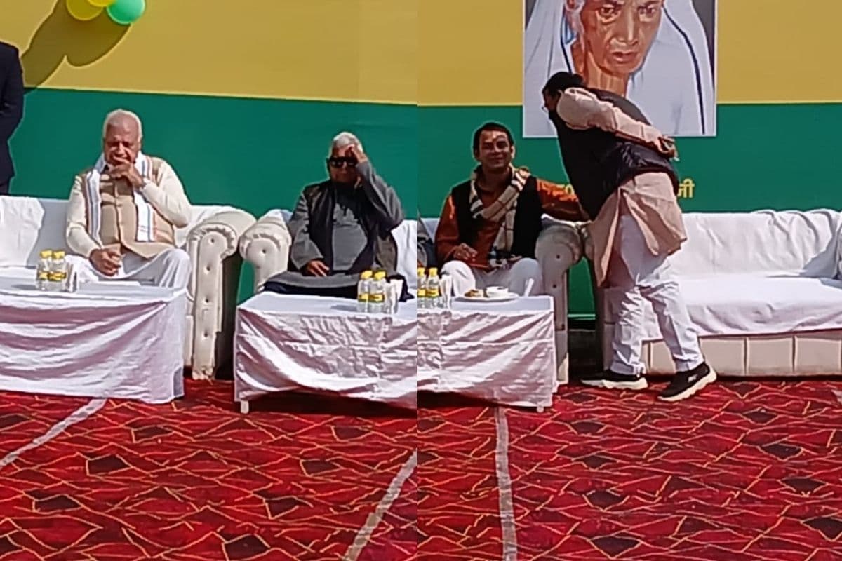 Bihar Politics: तेज प्रताप यादव के दही-चूड़ा भोज में पहुंचे लालू प्रसाद, नहीं दिखे तेजस्वी और राबड़ी देवी