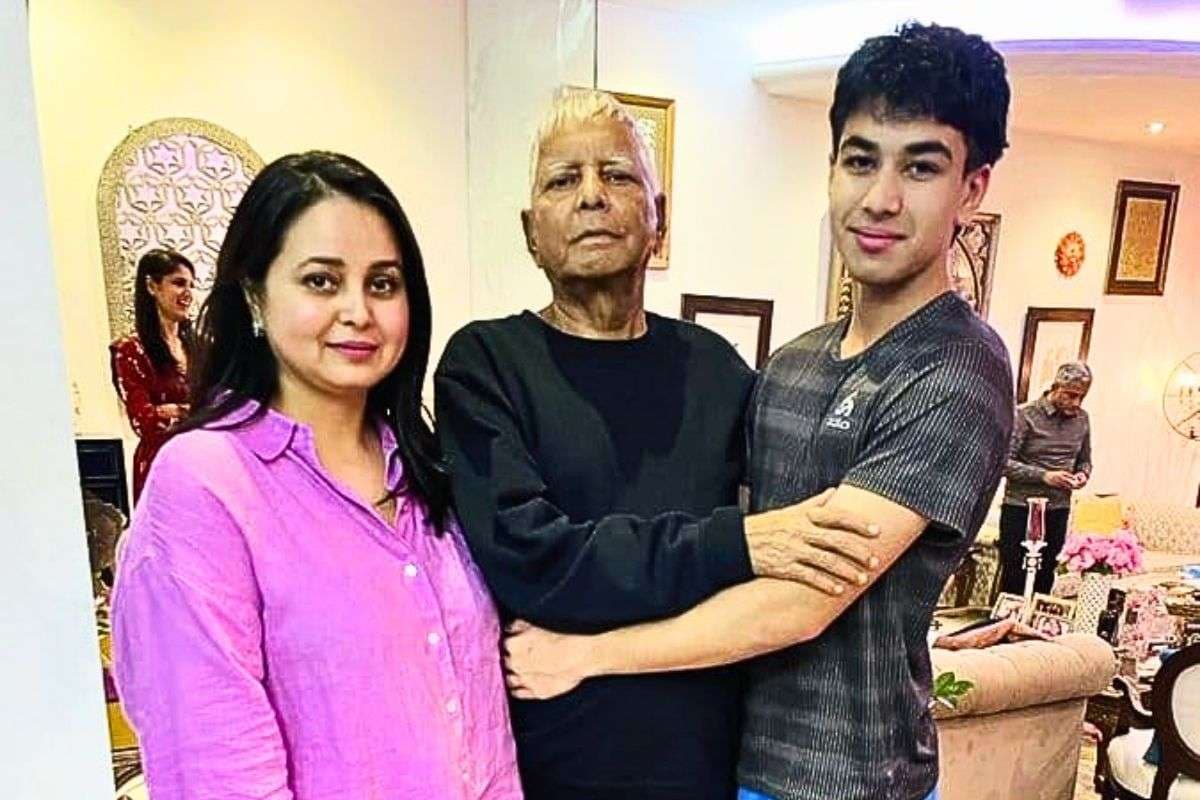 lalu yadav grand son militry training country name