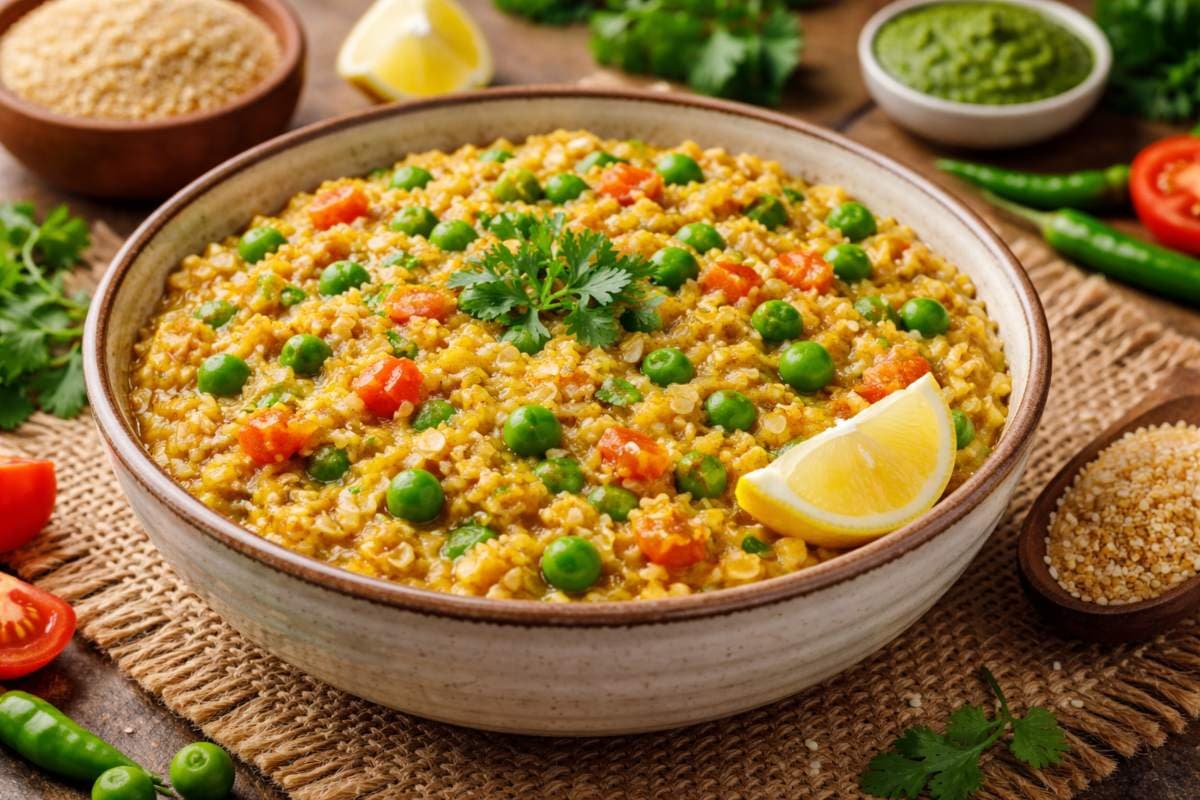 Matar Daliya Recipe: सिर्फ कुछ मिनटों में बनाएं यह टेस्टी और हेल्दी रेसिपी, डायबिटीज और वेट लॉस के लिए परफेक्ट मील