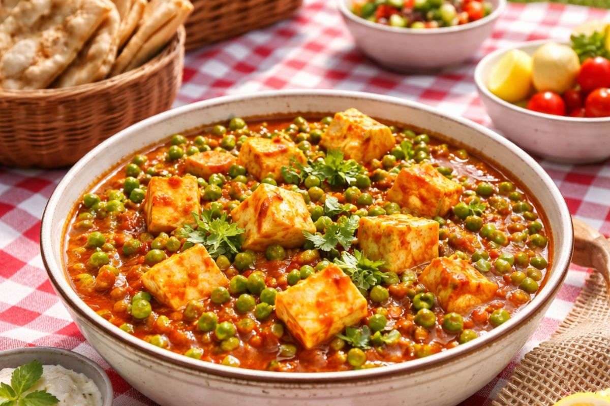 Picnic Style Matar Paneer Recipe: पिकनिक के लिए परफेक्ट रेसिपी: टेस्टी मटर पनीर बनाए मिनटों में