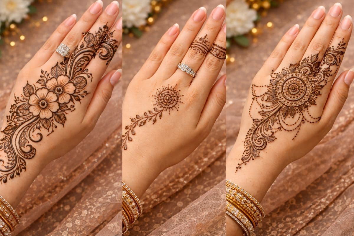Mehndi Design For Bride Ki Bhabhi: दुल्हन की भाभी के लिए 6 एलिगेंट मेहंदी डिजाइन्स जो हर शादी में बने ट्रेंड