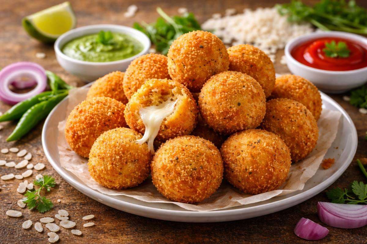 Poha Cheese Balls: बिस्कुट-नमकीन नहीं, शाम के नाश्ते में ट्राय करें चीजी और क्रिस्पी पोहा चीज बॉल्स, स्वाद ऐसा कि बच्चे बार-बार करें डिमांड Poha Cheese Balls: बिस्कुट-नमकीन नहीं, शाम के नाश्ते में ट्राय करें चीजी और क्रिस्पी पोहा चीज बॉल्स, स्वाद ऐसा कि बच्चे बार-बार करें डिमांड