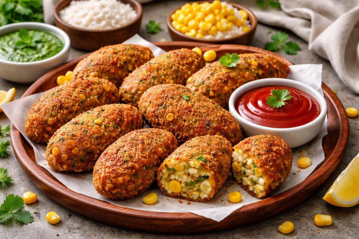 Poha Corn Cutlets Recipe: सिर्फ 20 मिनट में बनाएं टेस्टी और क्रिस्पी पोहा कॉर्न कटलेट्स, बच्चों के टिफिन और शाम की चाय के लिए बेस्ट चॉइस