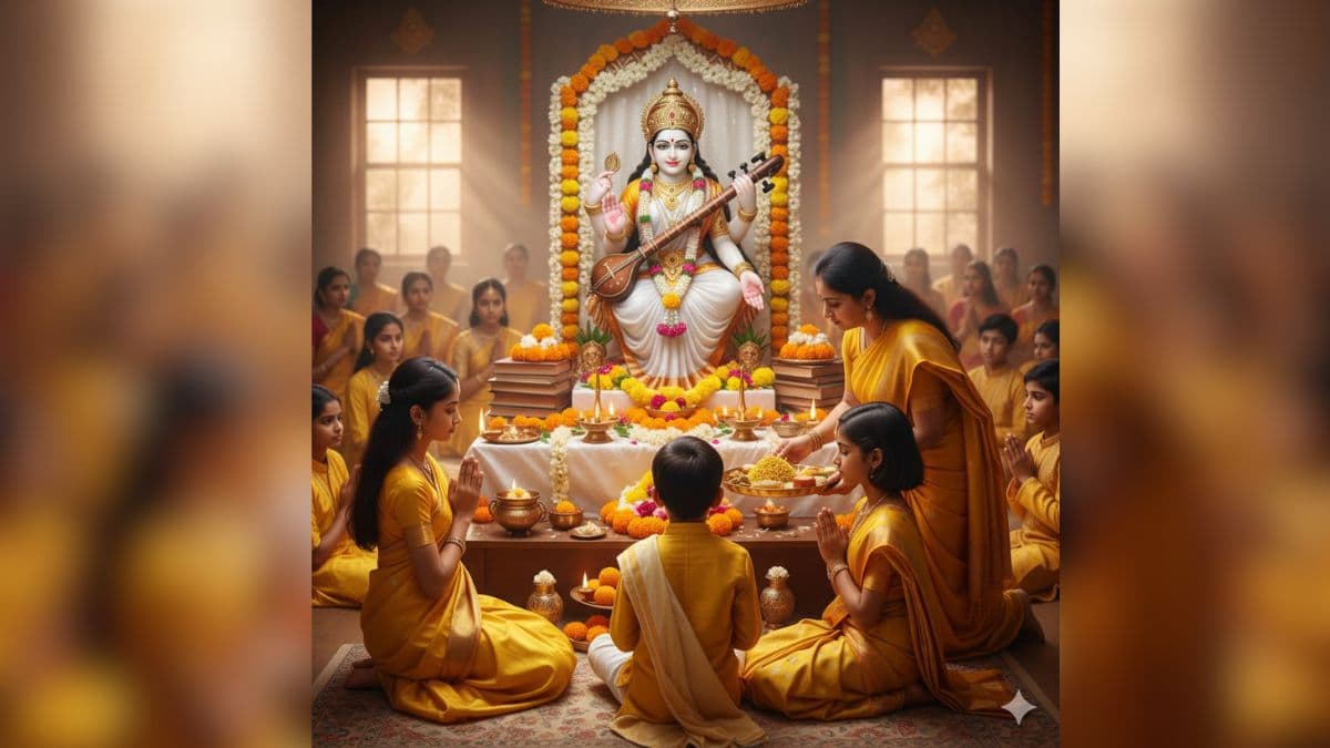 sarswati puja