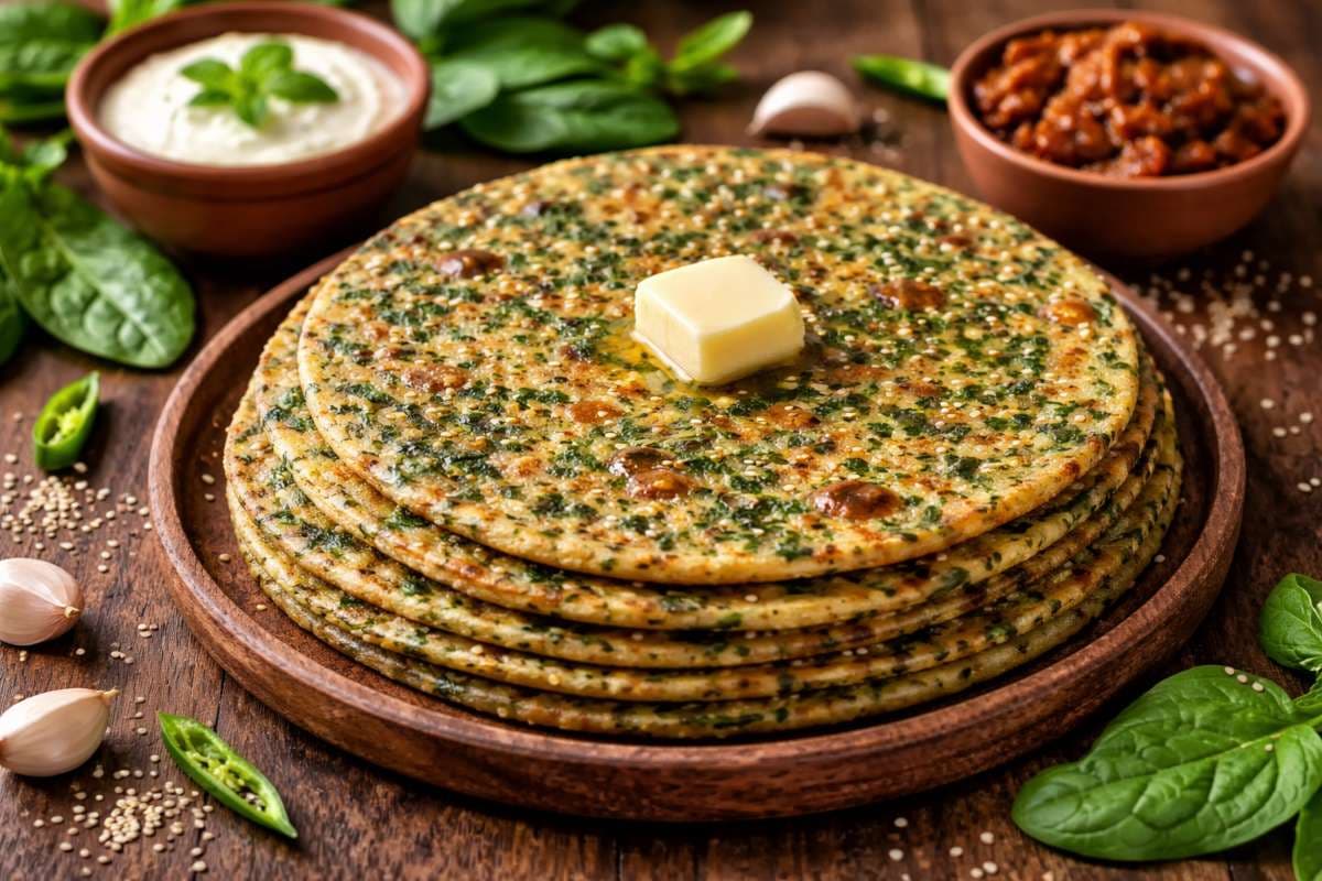 Til Palak Paratha Recipe: आयरन और कैल्शियम का पावर कॉम्बो है ये पराठा, नाश्ते में खाएं और पूरे दिन रहें एनर्जेटिक