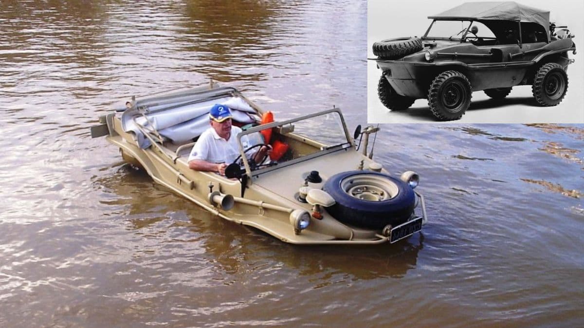 फॉक्सवैगन श्विमवागेन: जानिए वर्ल्ड वॉर वाली उस कार को, जो पानी में भी चलती थी!