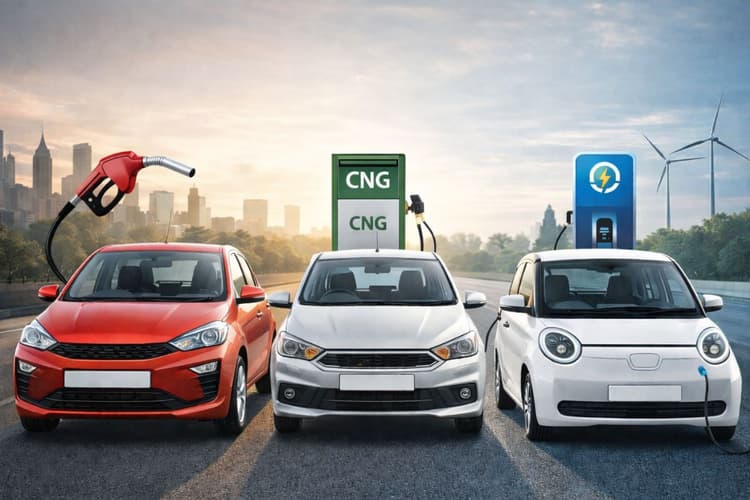 ₹10 लाख से कम में 2030 तक कौन-सी कार बेहतर- पेट्रोल, CNG या इलेक्ट्रिक?