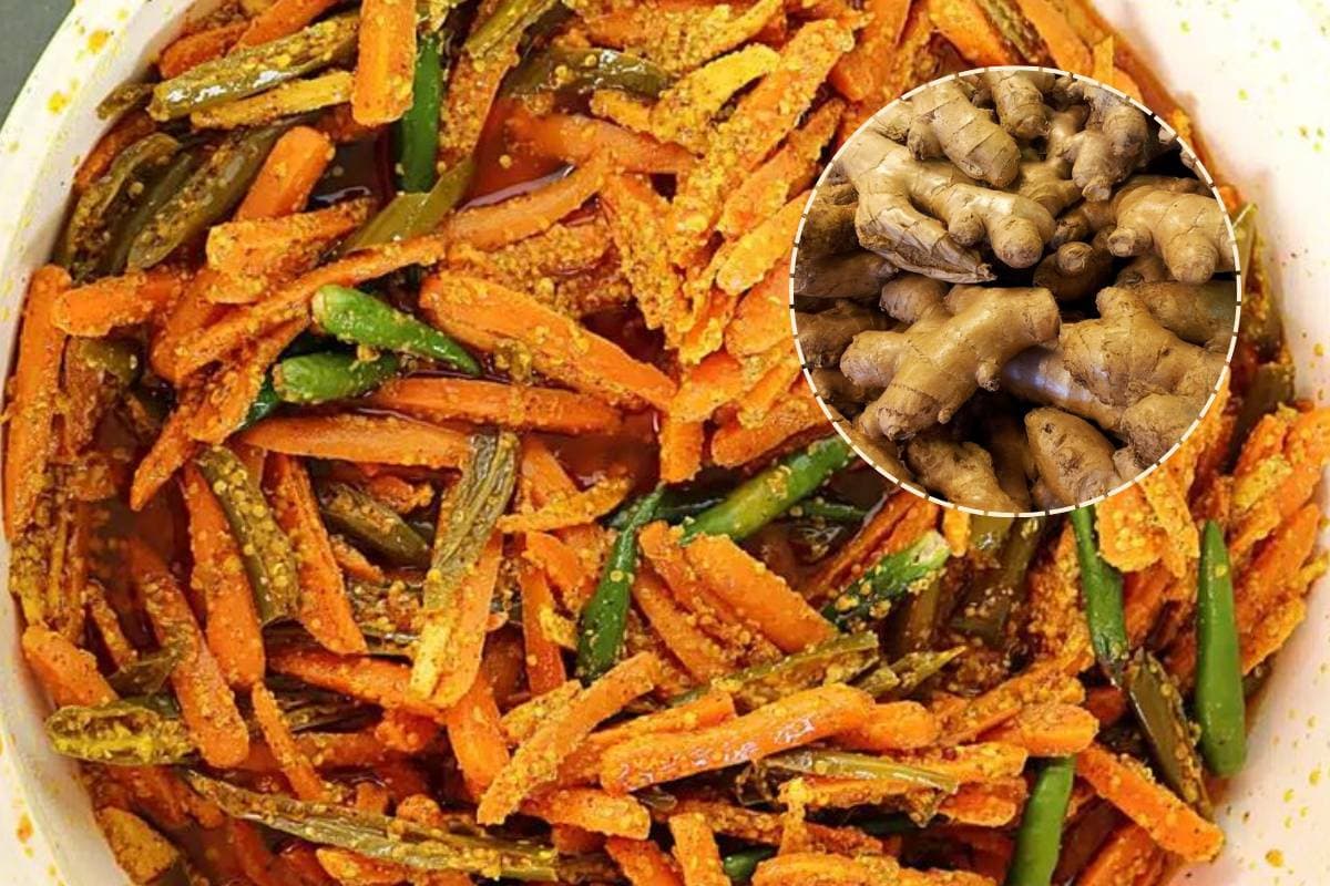 Adrak ka Achar Recipe: घर पर बनाएं स्वादिष्ट, चटपटा और सेहतमंद अदरक का अचार