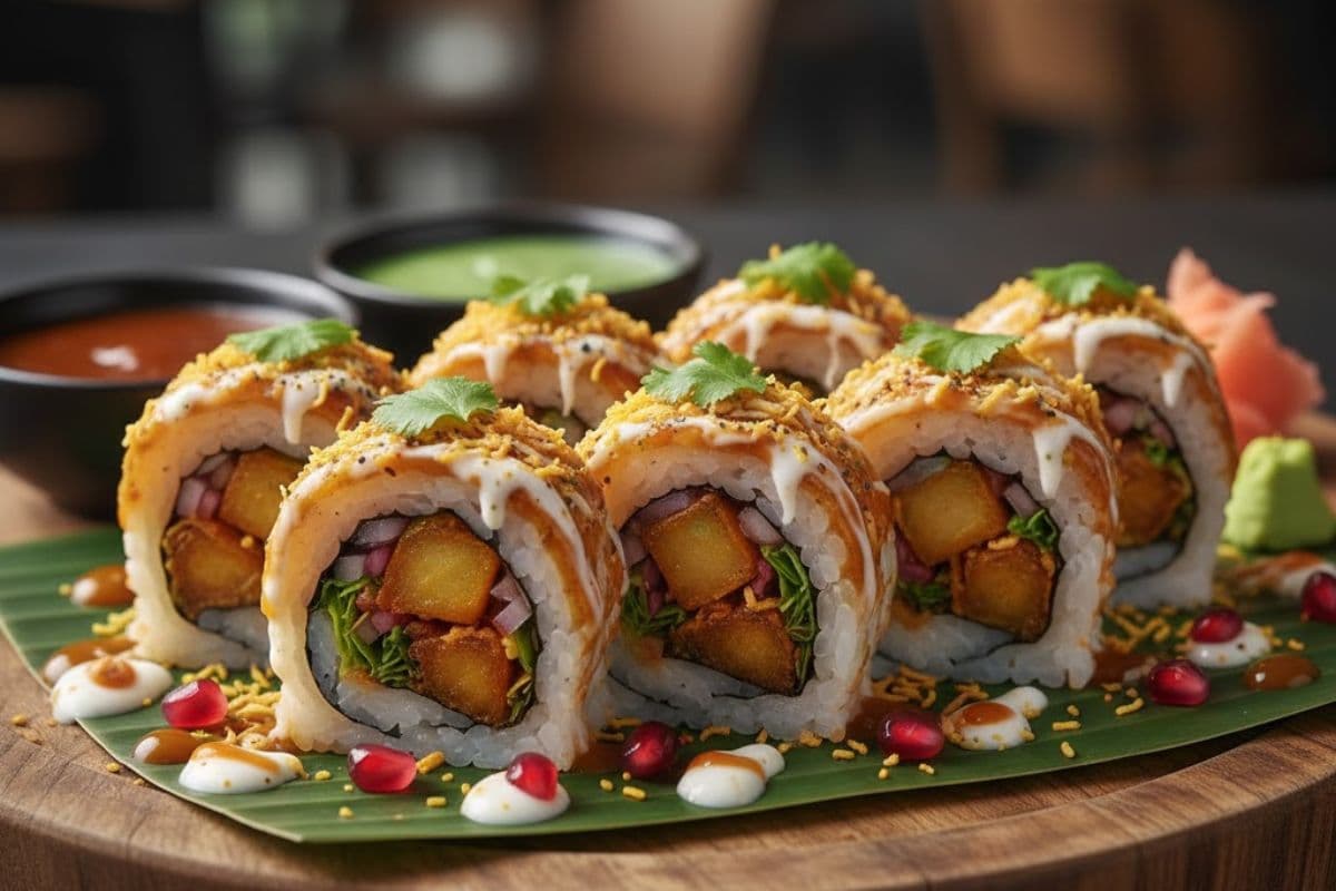 मुंह से नहीं जाएगा आलू चाट सुशी रोल का स्वाद, नोट कर लें रेसिपी