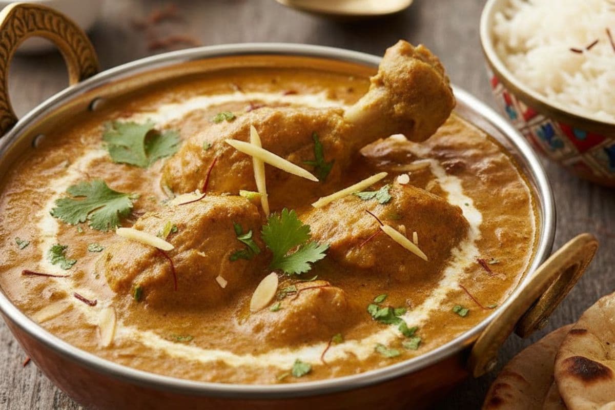 इस शानदार रेसिपी से लें शाही अवधी चिकन कोरमा का आनंद