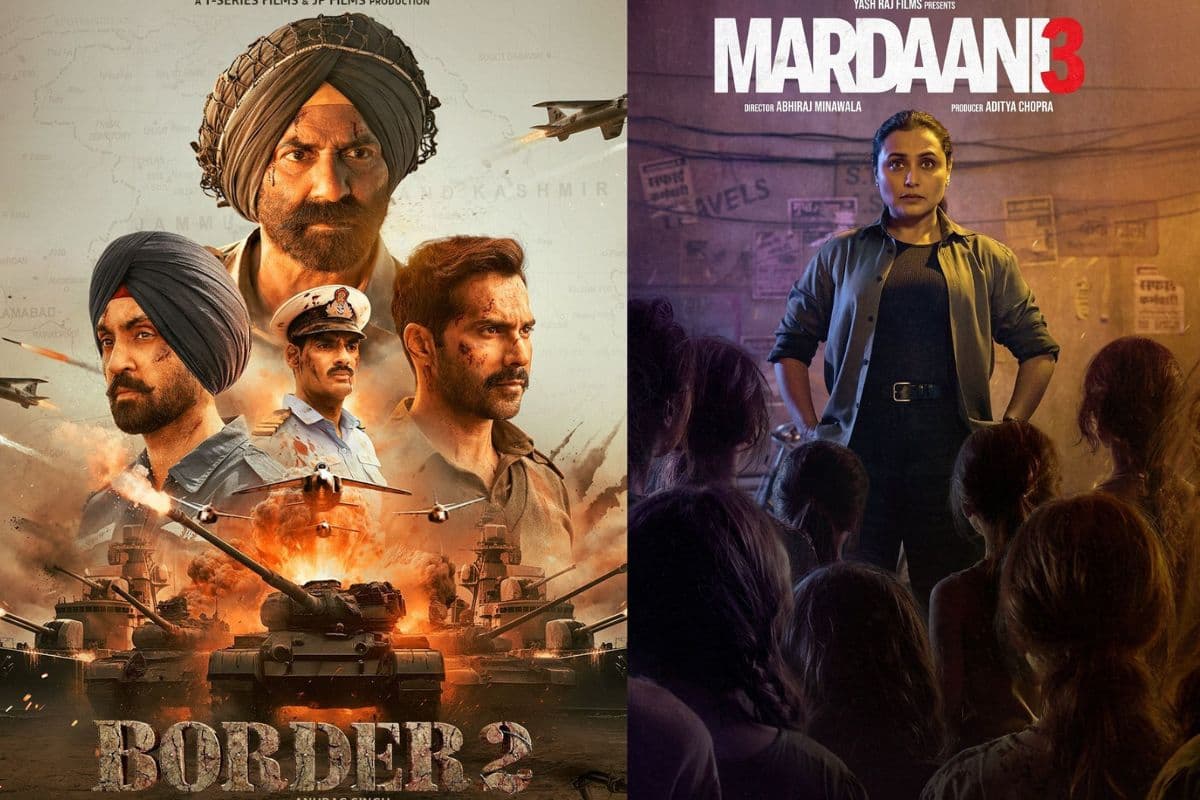 बॉक्स ऑफिस पर 16 दिन बाद भी दिखा बॉर्डर 2 का जलवा, 9 दिनों में ही फीकी पड़ी मर्दानी 3 की चमक, देखें कलेक्शन