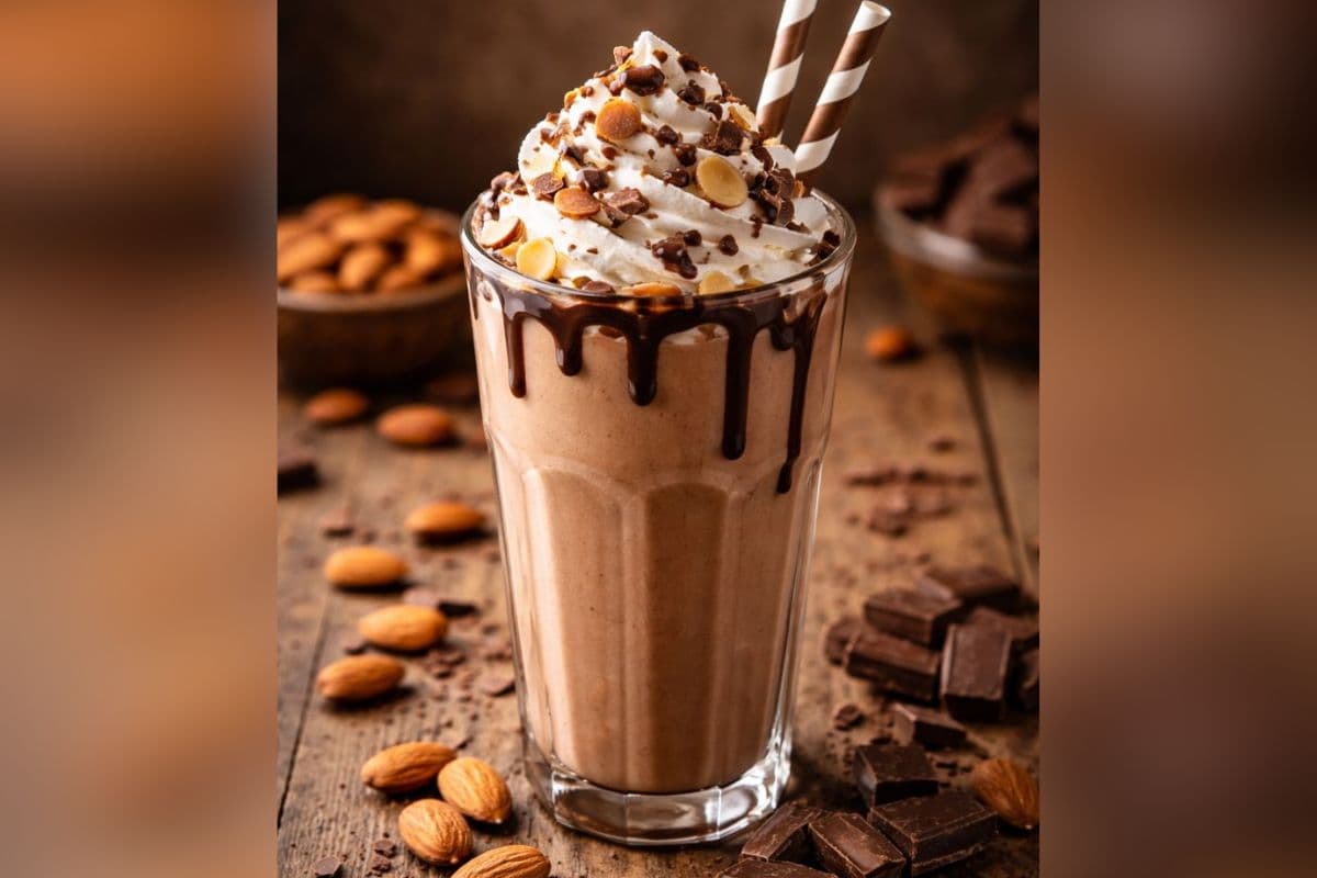 Chocolate Almond Milkshake: कम मेहनत में पाएं जबरदस्त स्वाद, तैयार करें चॉकलेट बादाम मिल्कशेक