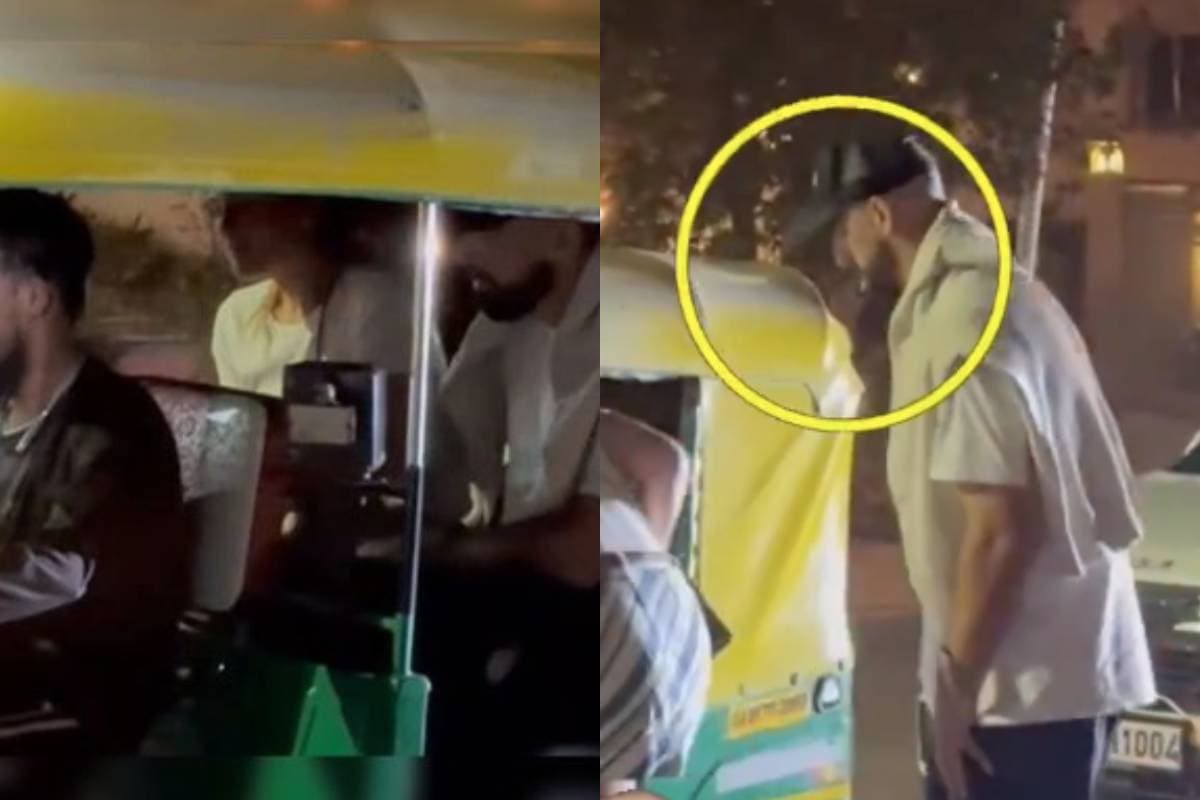 विश्वकप के बीच वाइफ के साथ ऑटो में बैठ के कहां निकल गया ये क्रिकेटर