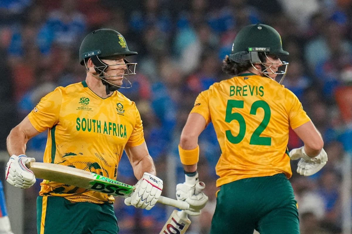 दुबे ने दक्षिण अफ्रीका को दिया चौथा झटका, ब्रेविस 45 रन बनाकर आउट