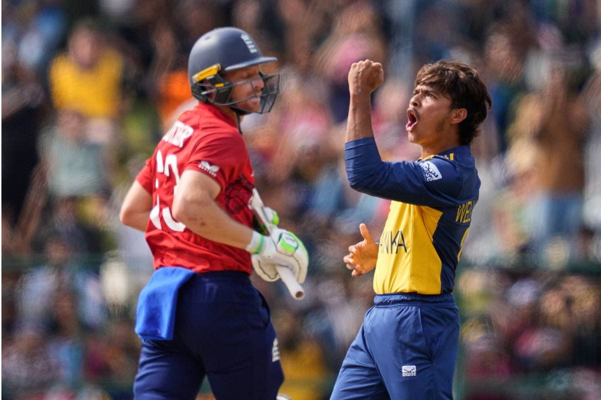 श्रीलंका की कसी हुई गेंदबाजी, इंग्लैंड ने दिया 147 रन का टारगेट, वेल्लालागे को मिले 3 विकेट