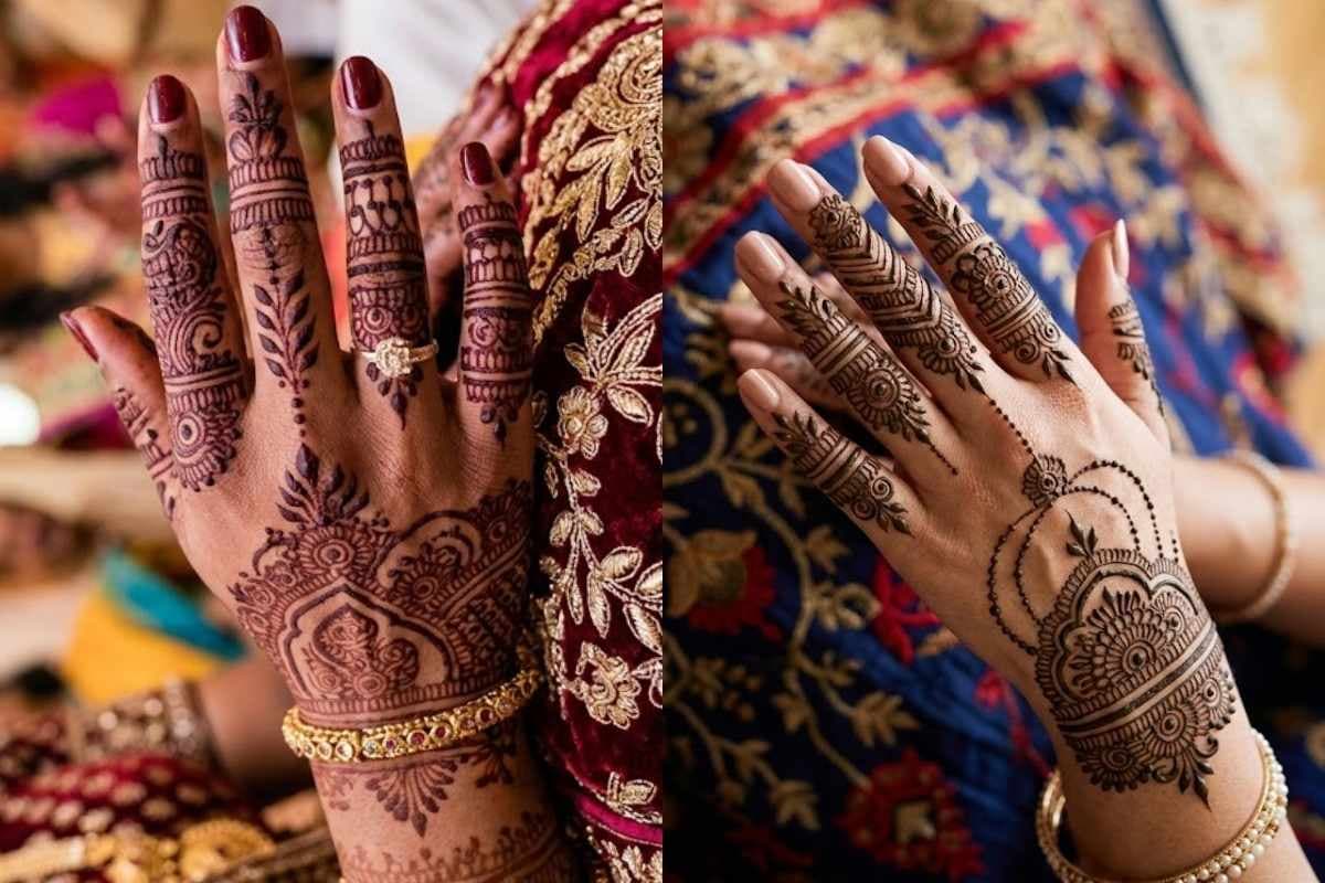 हाथों की सुंदरता बढ़ जाएगी, लगाएं ये खूबसूरत फिंगर मेहंदी डिजाइन 