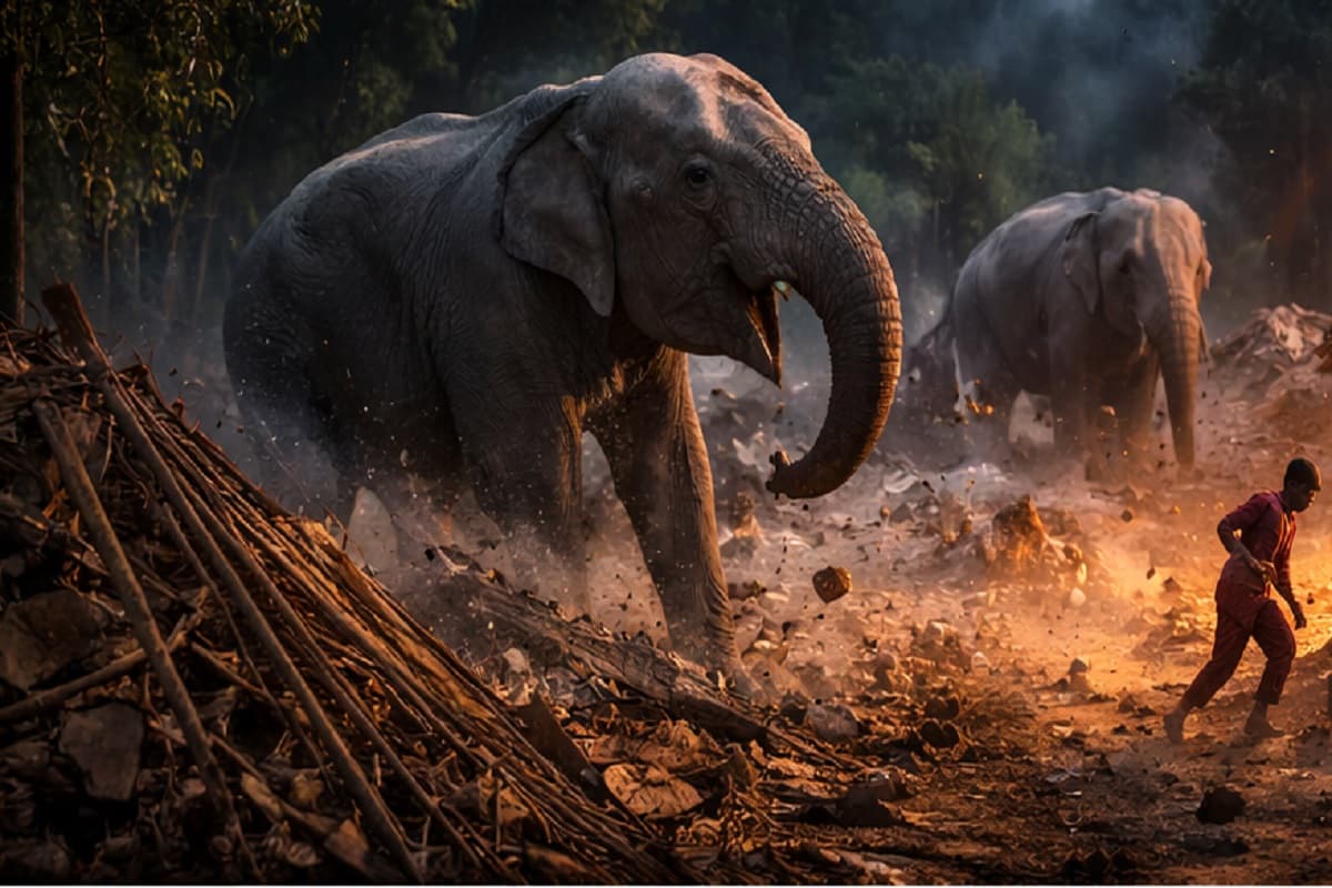 हजारीबाग के चूरचू में हाथियों का कहर, एक ही परिवार के चार समेत छह की मौत