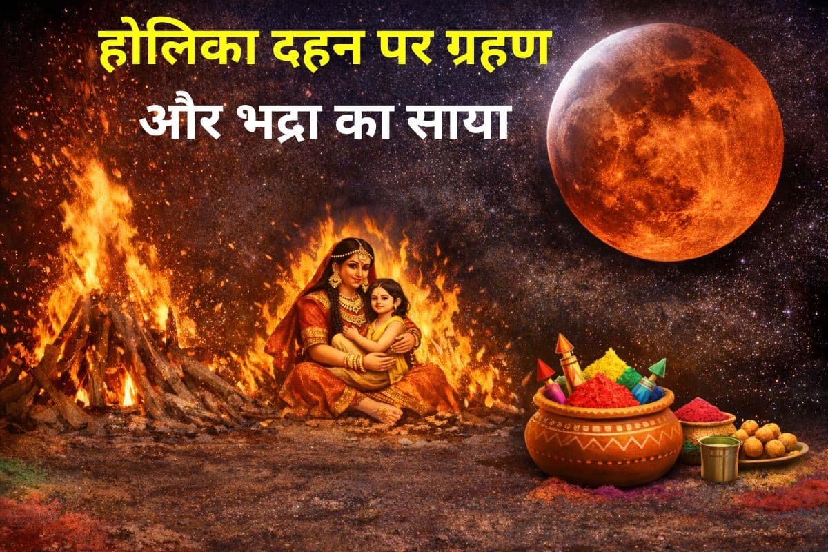 होली पर चंद्र ग्रहण और भद्रा का साया, आखिर कब जलेगी होलिका, जानें सटीक समय