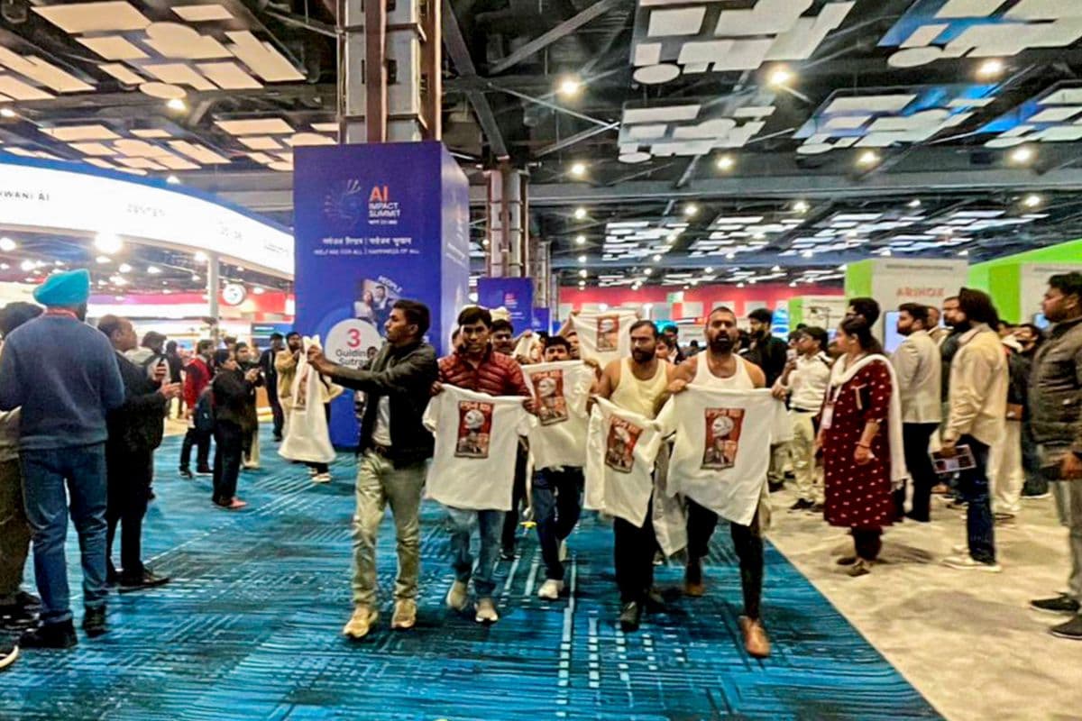 AI समिट में विरोध के बाद बड़ी कार्रवाई, यूथ कांग्रेस के 4 कार्यकर्ता गिरफ्तार, CCTV से पहचान जारी