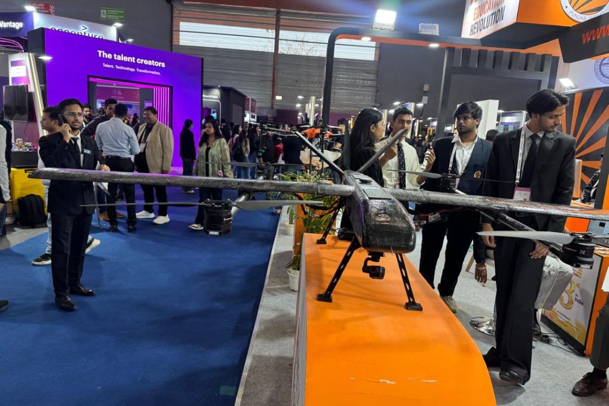 छात्रों का बनाया AI ड्रोन बना सेना की ताकत, इंडिया एआई समित में दिखा भारत का दम