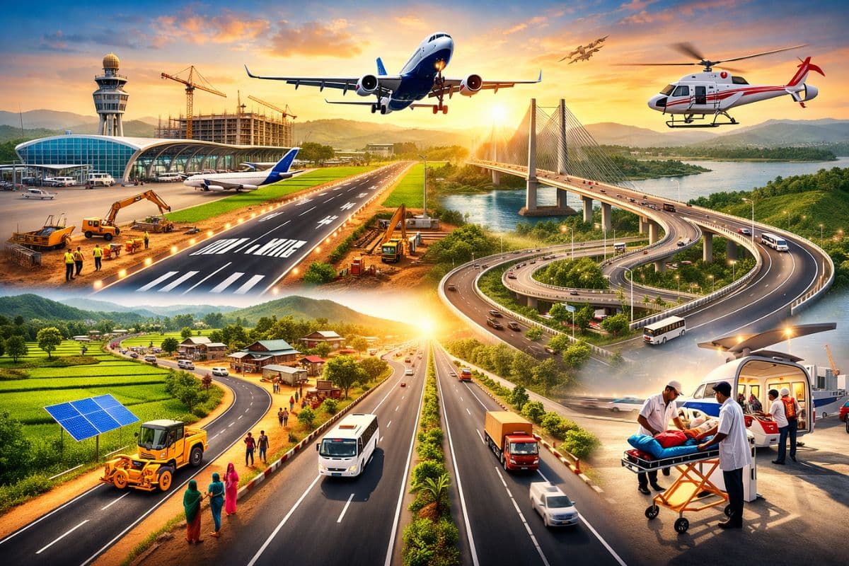 अबुआ बजट 2026: झारखंड में 35 नए फ्लाईओवर और एयर एंबुलेंस के किराये में भारी कटौती