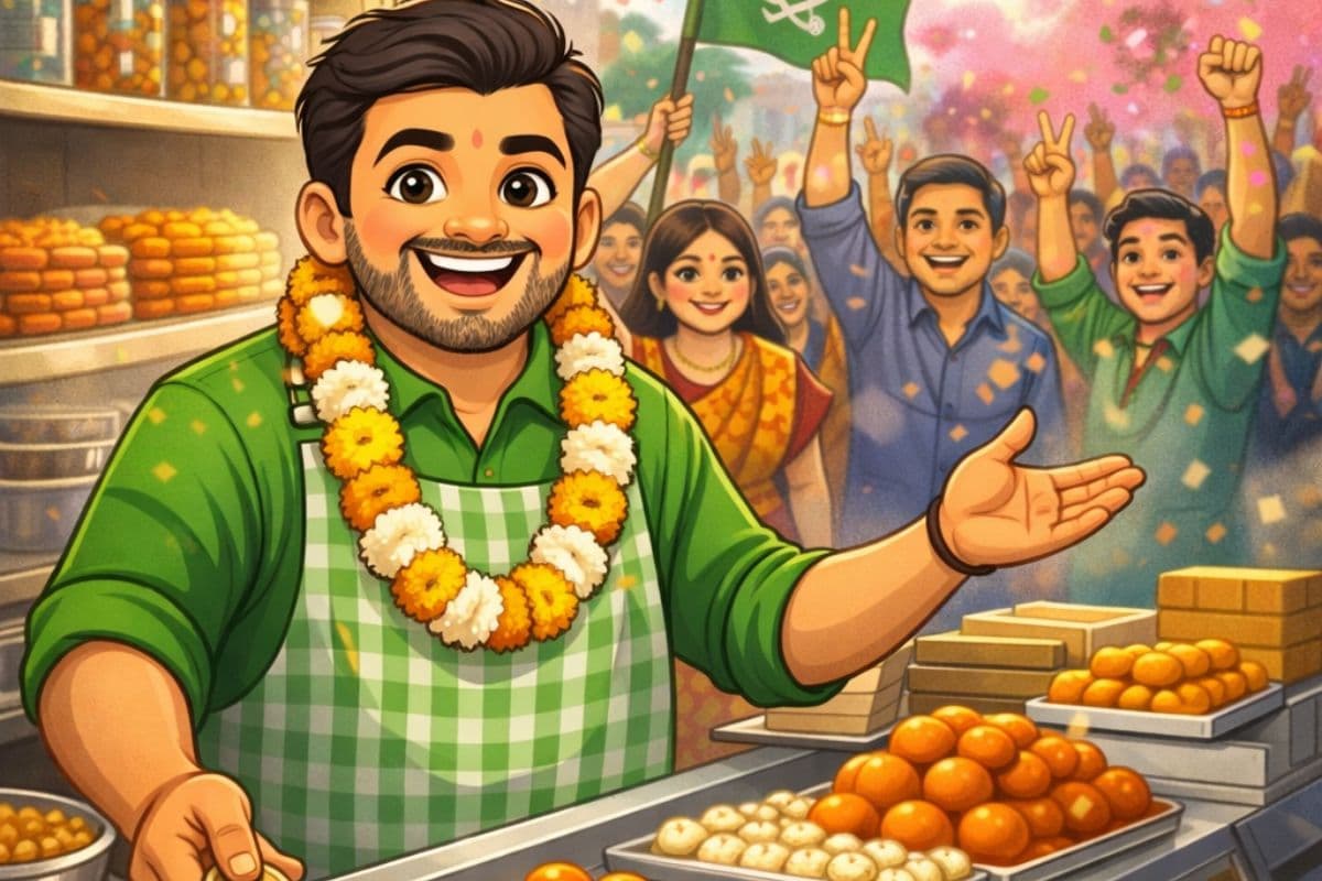 झारखंड निकाय चुनाव: दुमका का मिठाई वाला बना अध्यक्ष, यह अनोखा चुनावी मंत्र बना गेम चेंजर झारखंड निकाय चुनाव: दुमका का मिठाई वाला बना अध्यक्ष, यह अनोखा चुनावी मंत्र बना गेम चेंजर