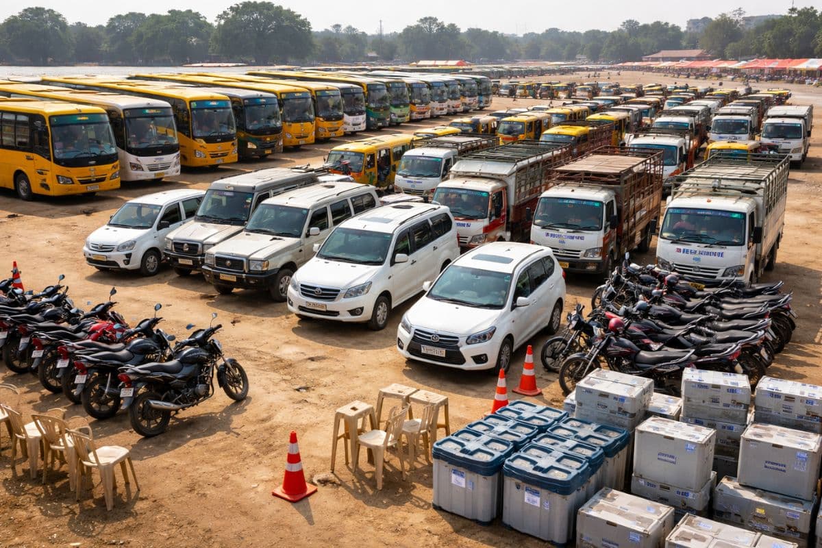 झारखंड नगर निकाय चुनाव ड्यूटी के लिए बस, ट्रक और बाइक का डेली रेट फिक्स, जानें किस वाहन पर कितना मिलेगा?