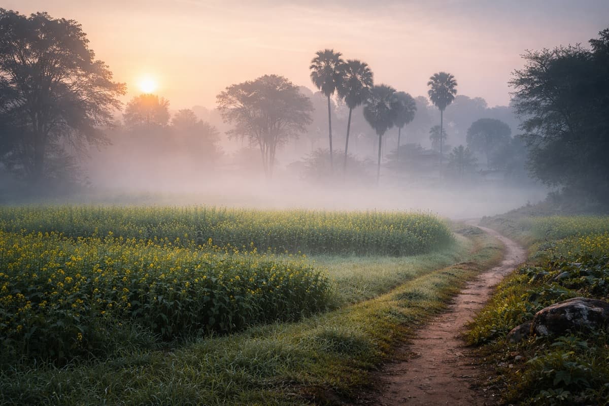 उत्तर भारत में बर्फबारी से कांप रहा झारखंड, तापमान में उतार-चढ़ाव जारी