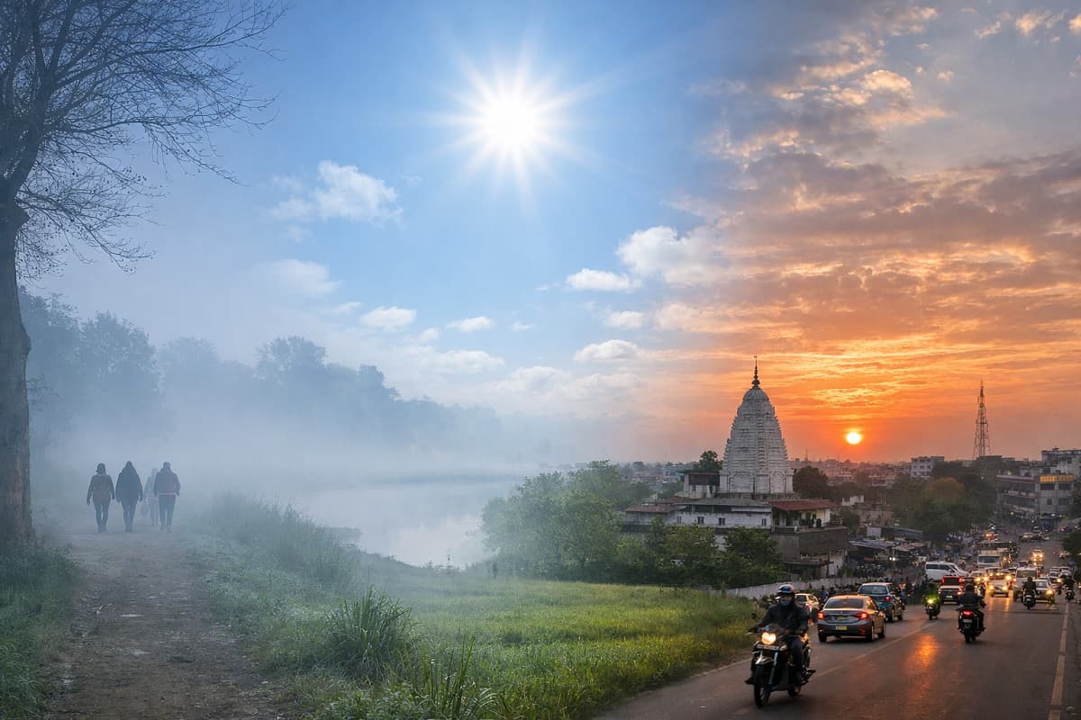 झारखंड में बदल रहा मौसम का मिजाज, सुबह-शाम ठंड और दिन में बढ़ेगी गर्मी