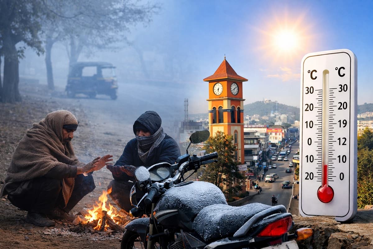 झारखंड में तापमान के उतार-चढ़ाव से बढ़ी परेशानी, रांची का पारा 10 डिग्री से नीचे