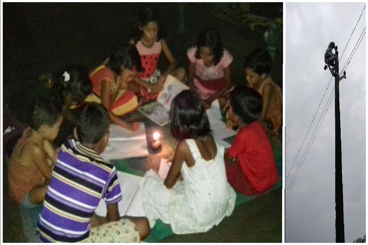 गर्मी शुरू होते ही खरसावां के दो दर्जन गांवों में जल उठी ढिबरी, 18 घंटे बिजली गुल