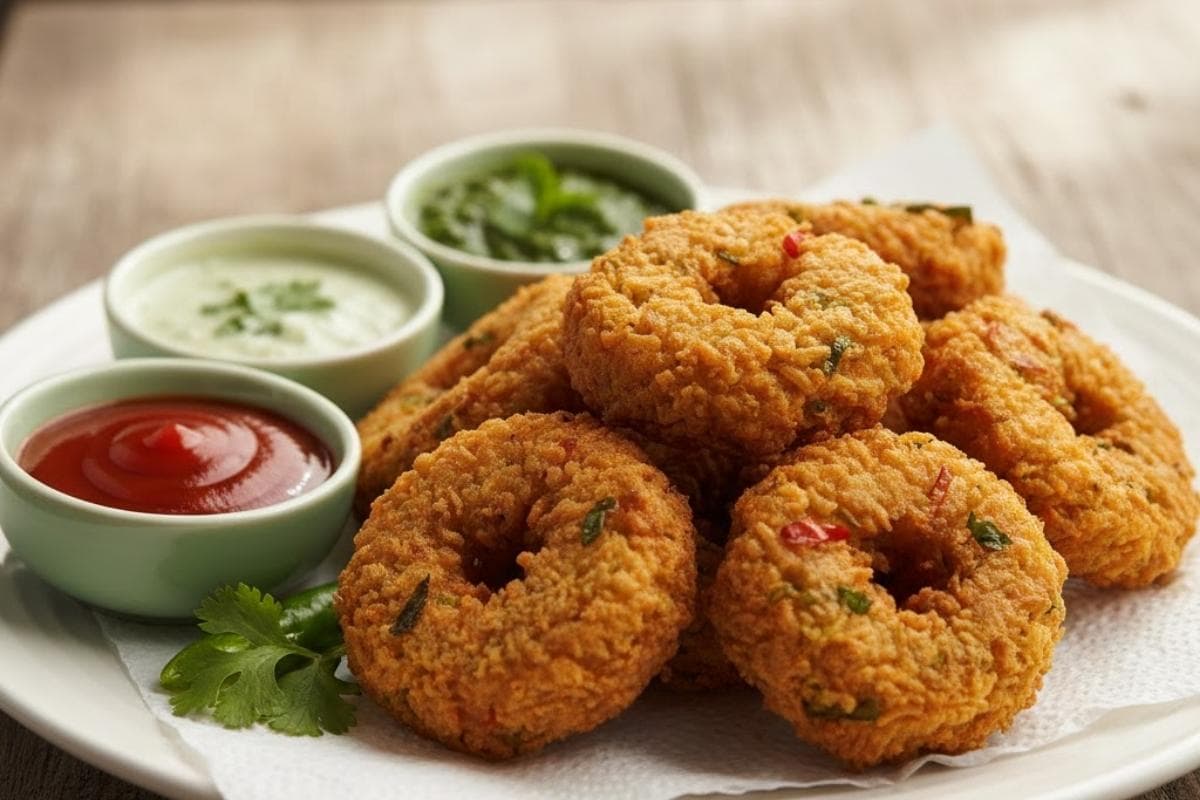 घर में बचे चावल से बनाएं लाजवाब कुरकुरा वड़ा