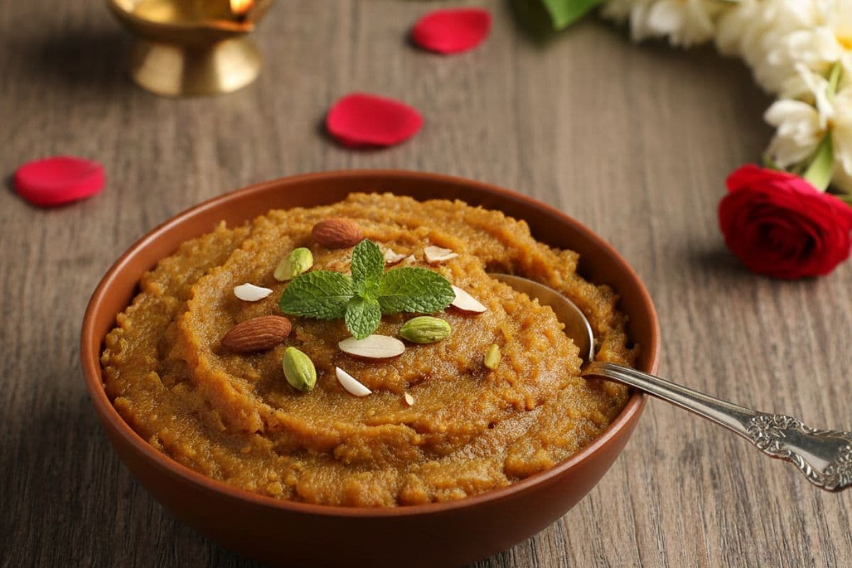 महाशिवरात्रि पर मिनटों में तैयार करें सिंघाड़े के आटे का हलवा, नोट करें यह आसान रेसिपी