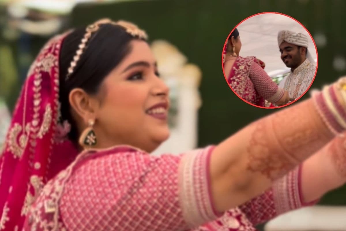 ऐसी एंट्री देखी नहीं होगी! दुल्हन के डांस ने जीत लिया दूल्हे से लेकर मेहमानों का दिल ऐसी एंट्री देखी नहीं होगी! दुल्हन के डांस ने जीत लिया दूल्हे से लेकर मेहमानों का दिल