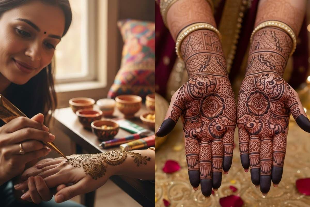 रिश्तेदार या दोस्त की शादी में लगाएं ये लेटेस्ट मेहंदी डिजाइन