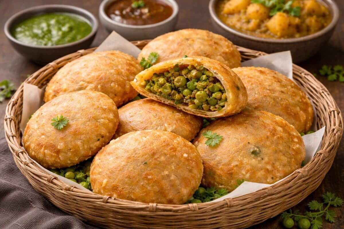 सर्दियों में मेथी-मटर से तैयार करें गरमा-गरम स्वादिष्ट कचौड़ी 
