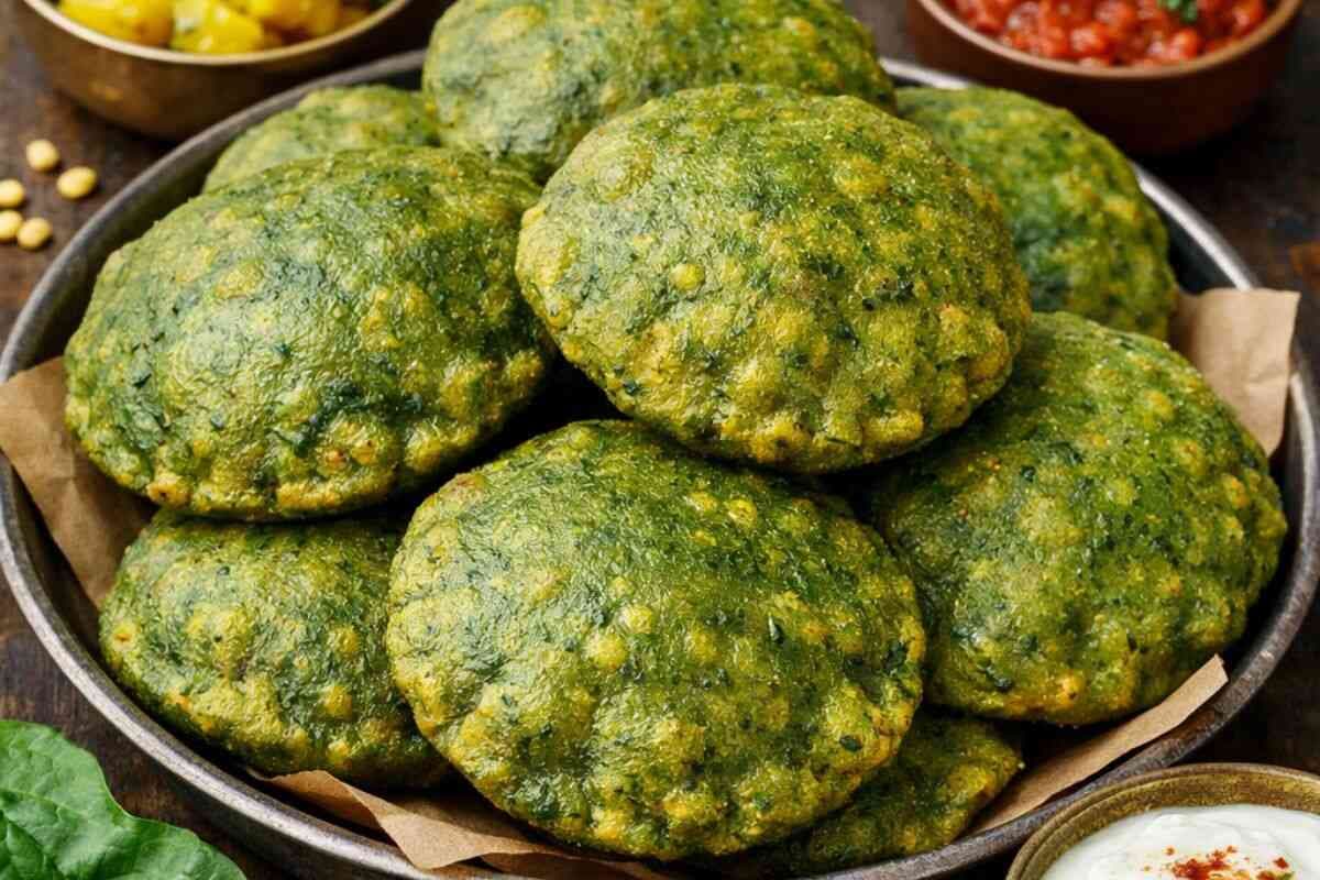 थाली में सर्व करें कुछ स्पेशल, बनाएं ये मूंग दाल पालक पूरी
