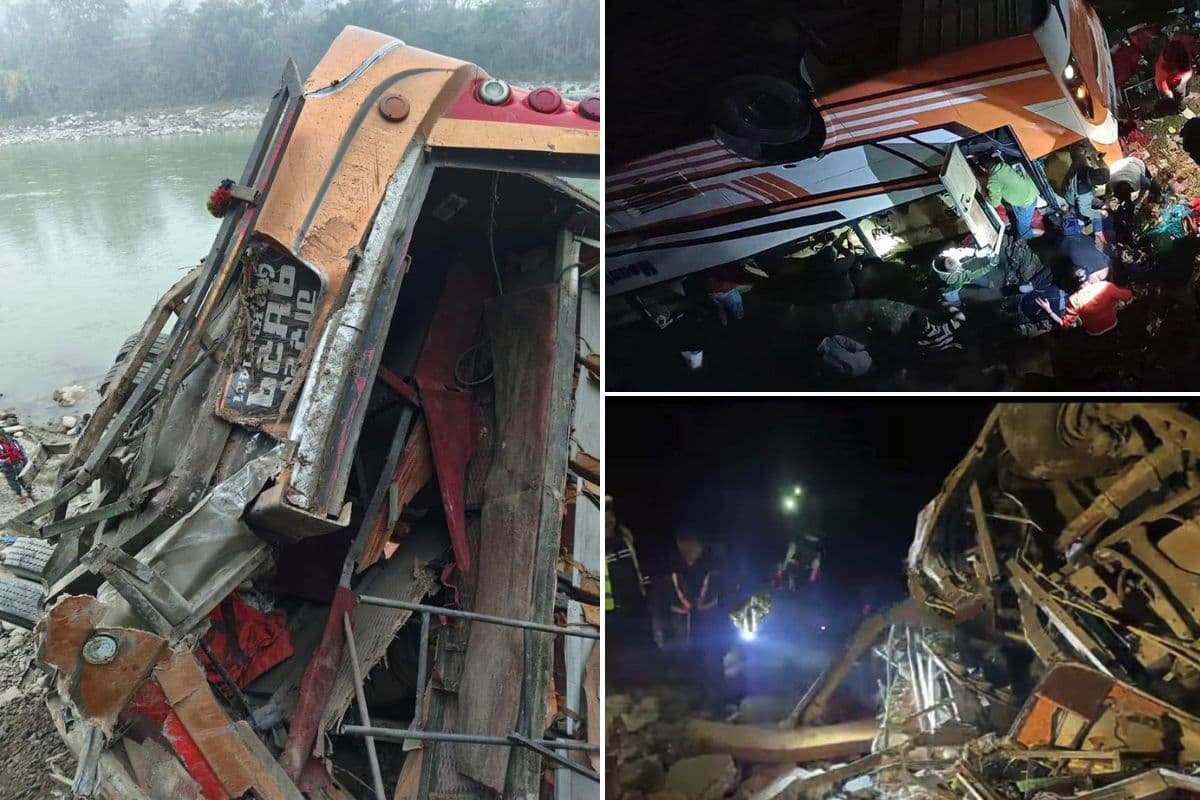 नेपाल में दर्दनाक सड़क हादसा, रात के अंधेरे में नदी में गिरी बस; 18 की मौत, कई घायल