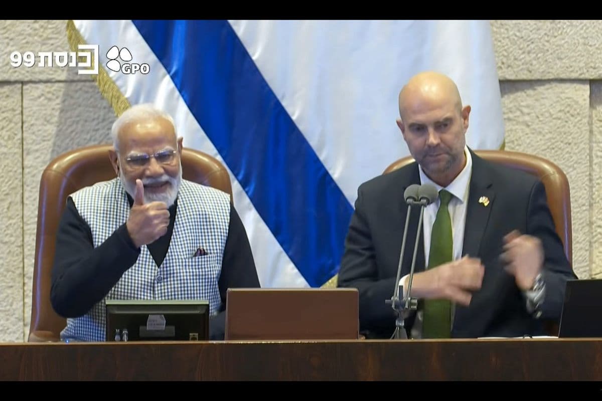 नेसेट में गूंजा मोदी-मोदी, इजराइली सांसदों ने खड़े होकर बजाई तालियां