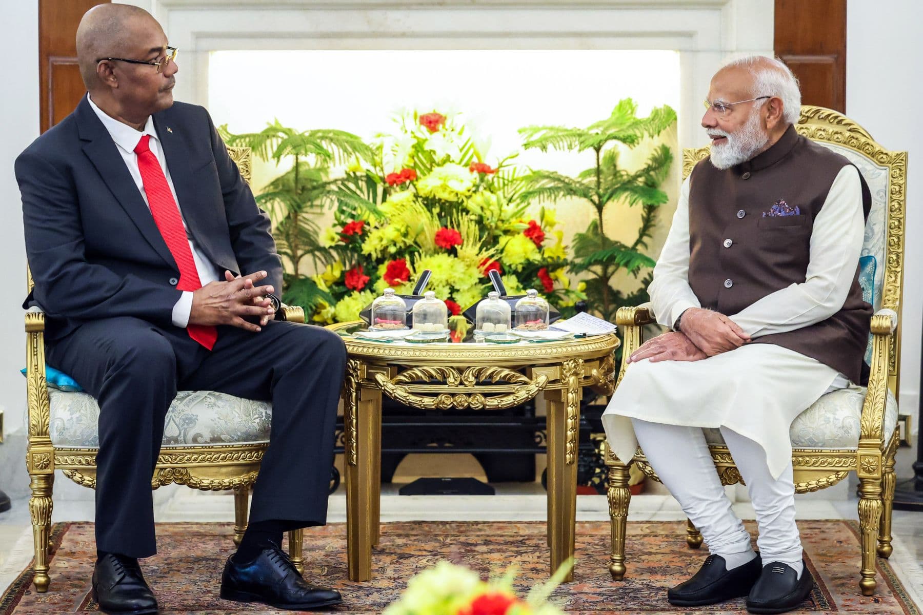 पीएम मोदी ने सेशेल्स के राष्ट्रपति से की मुलाकात, 175 मिलियन डॉलर के आर्थिक पैकेज का ऐलान