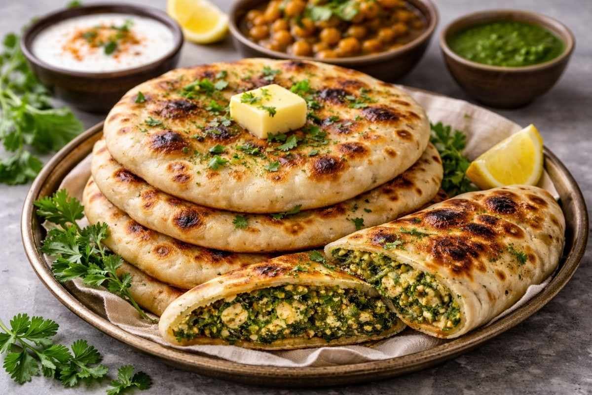 सर्दियों में पालक पनीर से घर पर बनाएं रेस्टोरेंट जैसा टेस्टी कुलचा