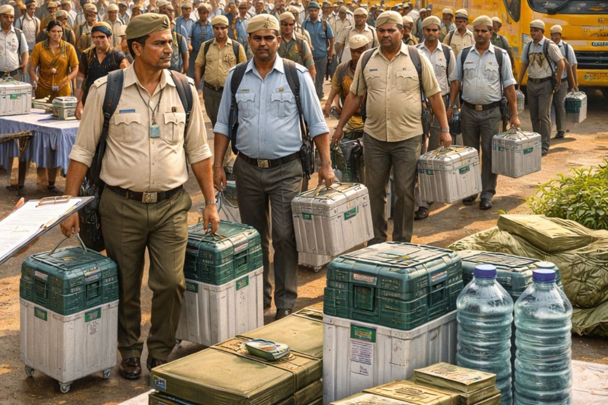 अलर्ट मोड में पलामू प्रशासन: 246 केंद्रों पर वोटिंग कल, मतदान केंद्र के अंदर मोबाइल ले जाने पर सख्त पाबंदी