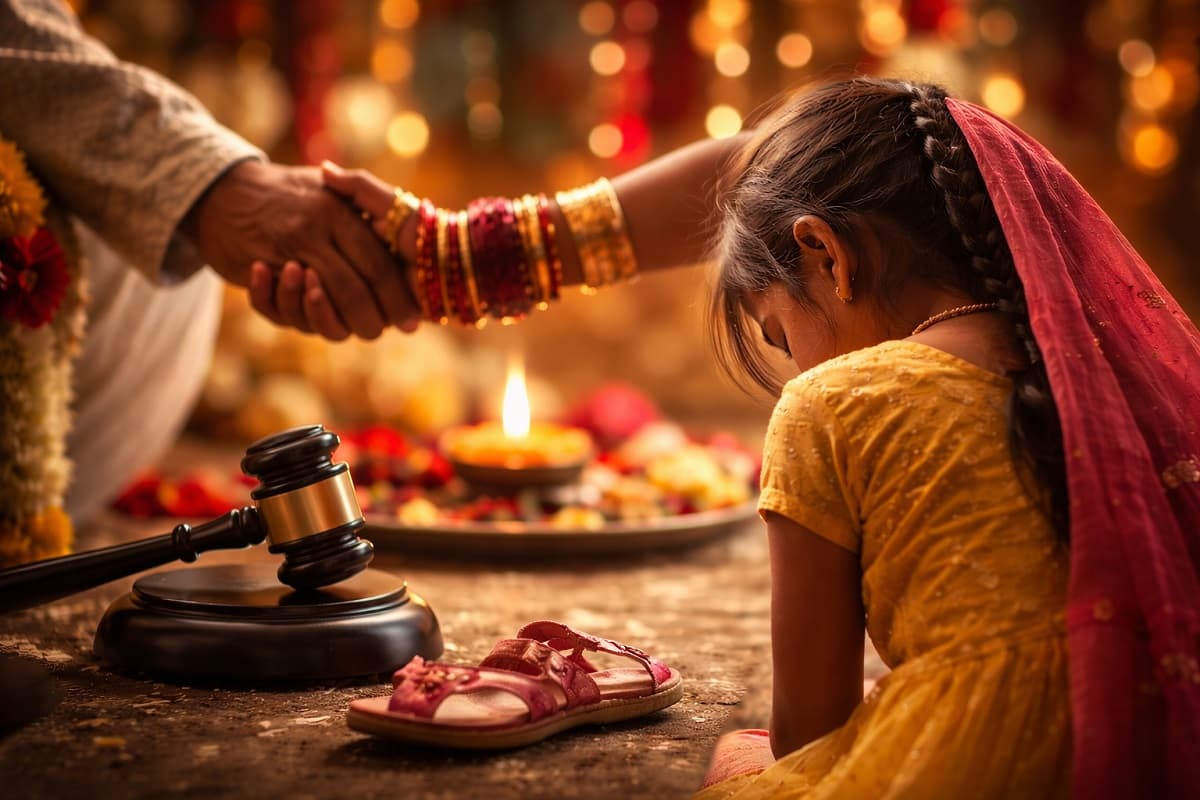 Palamu News: पैसों के लालच में मां ने नाबालिग को बुजुर्ग से कराई शादी, पिता ने बचाई लाज