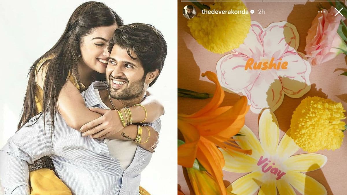 विजय देवरकोंडा ने शेयर की हल्दी की तस्वीरें, रश्मिका मंदाना संग दिखा रॉयल वेडिंग का रंग